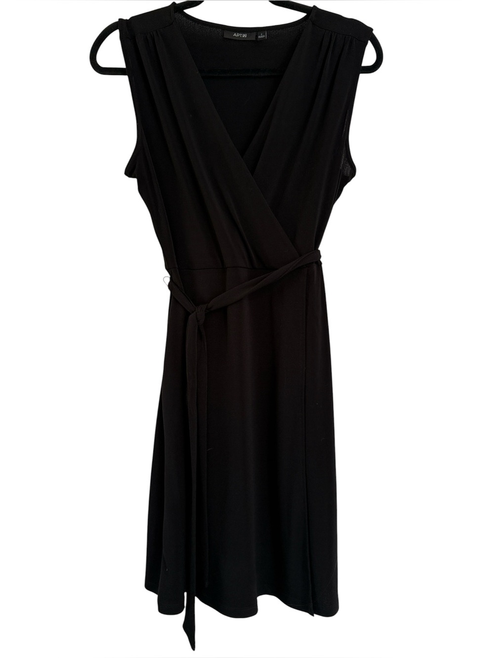 🖤 Apt. 9 Black Faux Wrap Dress